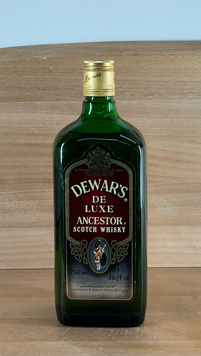 Dewars De Luxe Ancestor Blended Scotch Whisky (Older bottling
