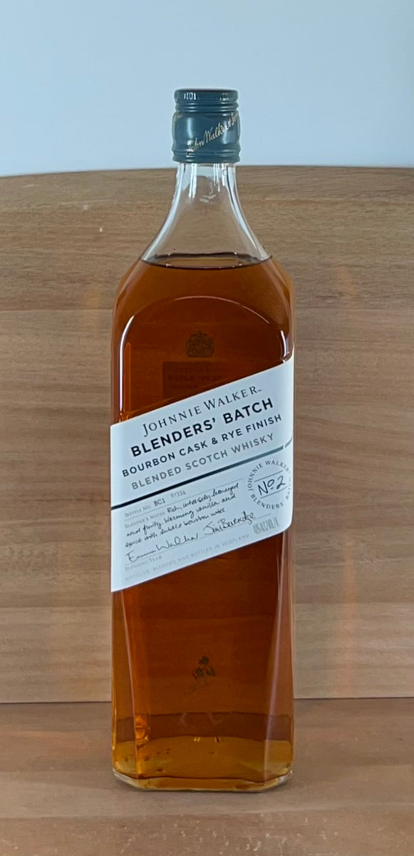 Johnnie Walker Bourbon Cask and Rye Finish Blended Scotch Whisky