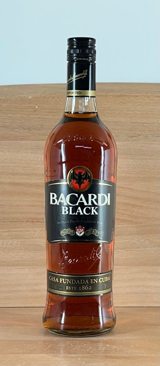 Bacardi Black Rum (Older bottling) – Panda Cellars