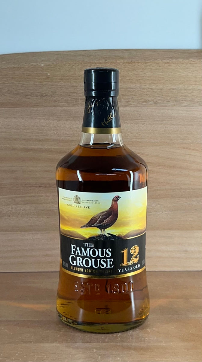 Famous Grouse 12 yo Gold Reserve Scotch Whisky (700mL, Older