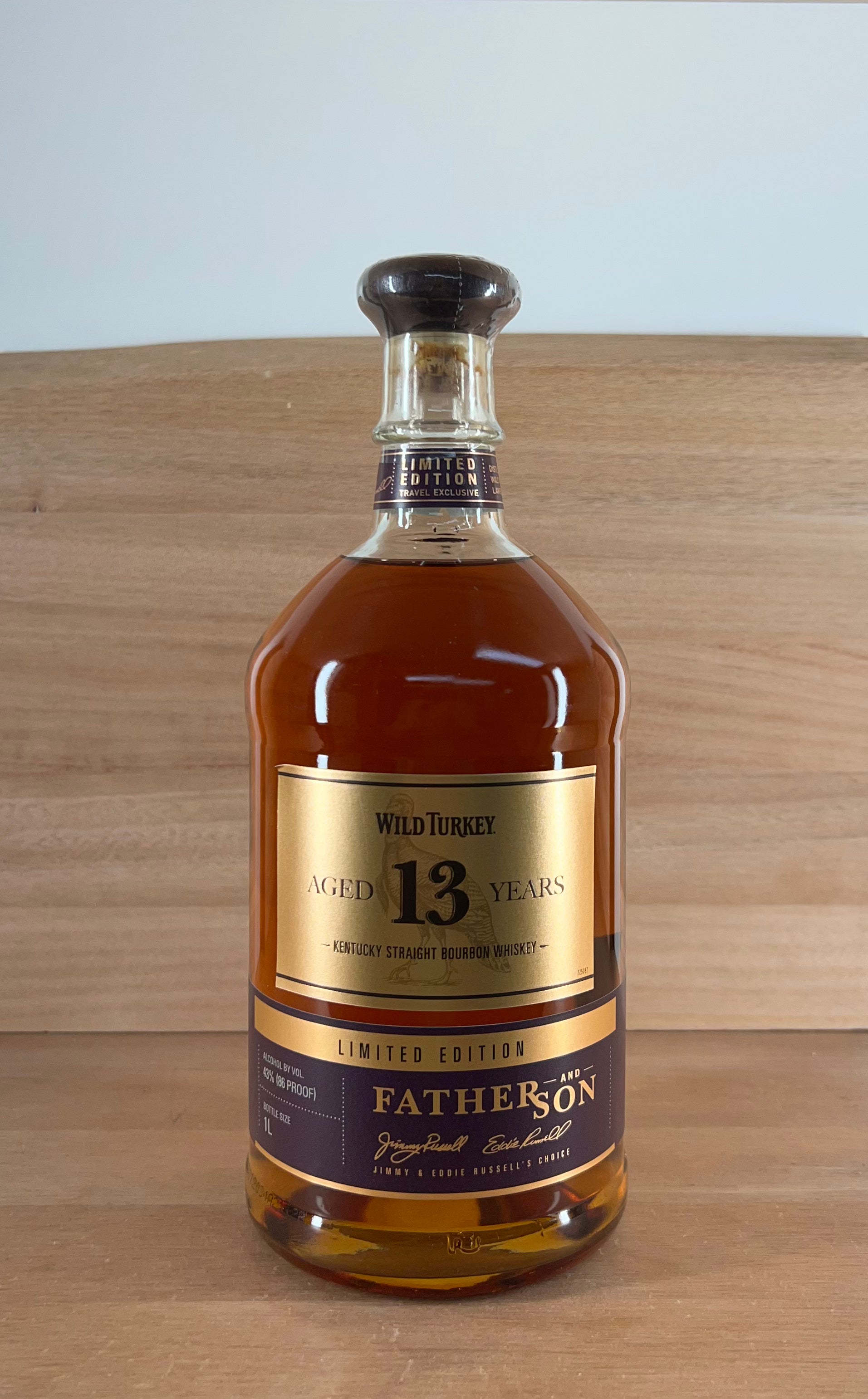 Wild Turkey 13 yo Father and Son Kentucky Straight Bourbon Wild Turkey 13 yo Father and Son Kentucky Straight Bourbon