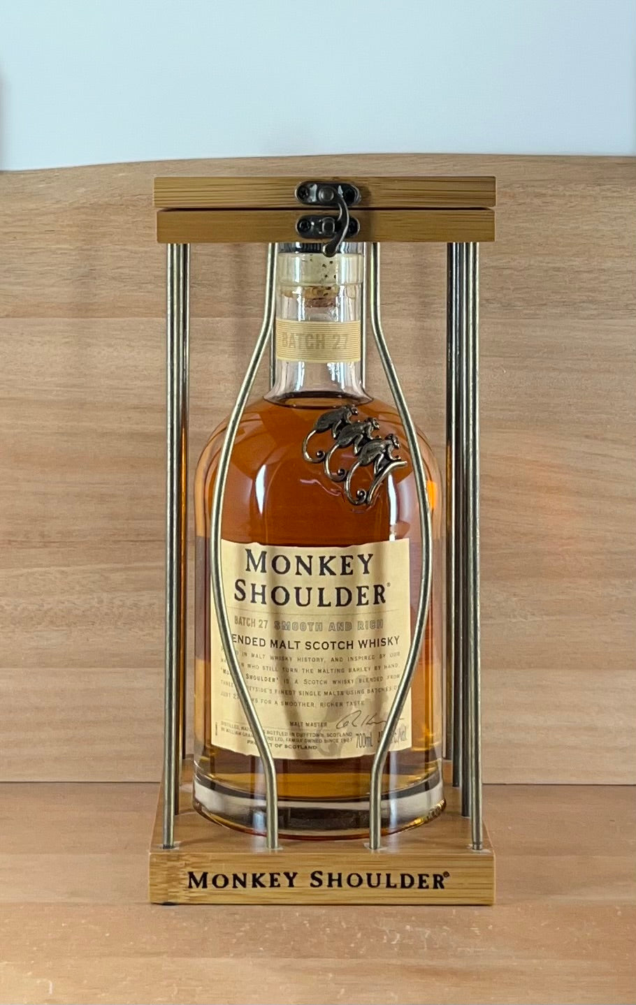 Monkey Shoulder Batch 27 Blended Scotch Whisky (Caged)