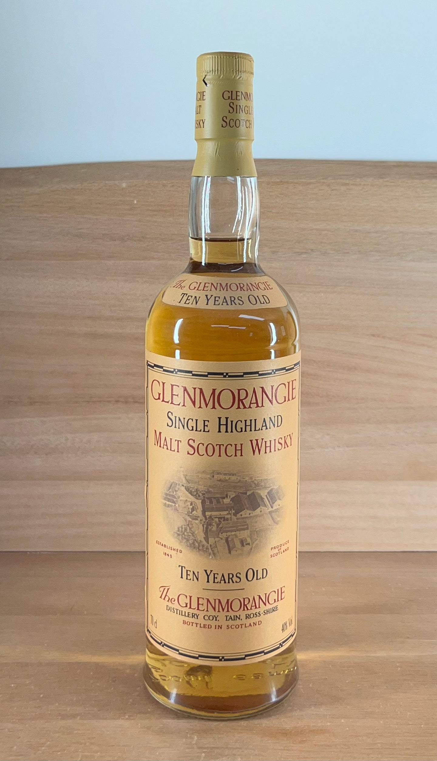 Glenmorangie 10 yo Single Malt Scotch Whisky (old bottling)