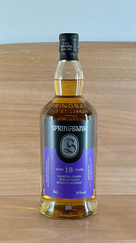 Springbank 18 yo Single Malt Scotch Whisky (700 mL)