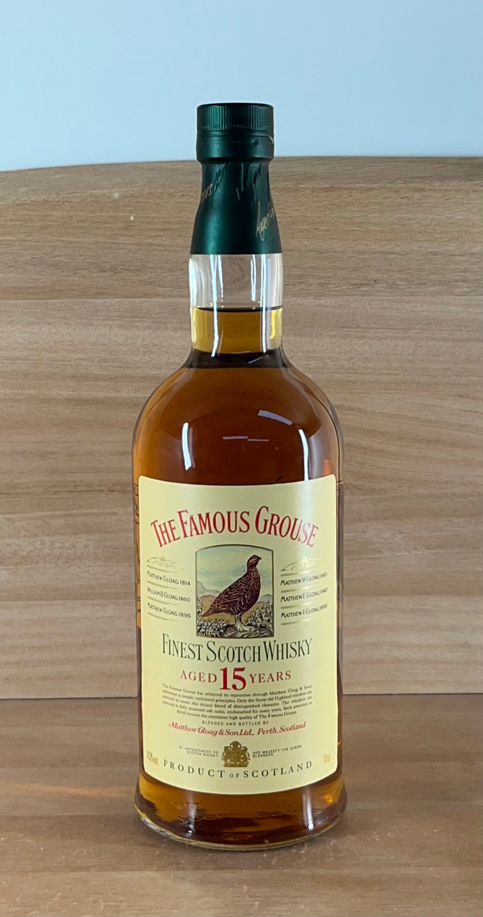 Famous Grouse - 0 Whisky The | Year Old XV Bill and McLaren's