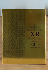 Johnnie Walker XR 21 yo Blended Scotch Whisky (Old bottling)