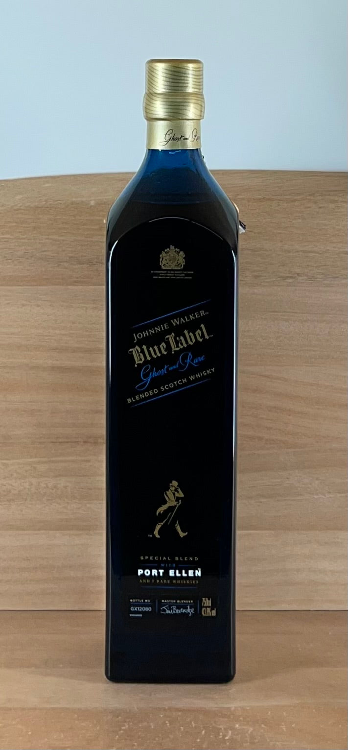 Johnnie Walker Ghost and Rare Port Ellen Blue Label Blended Scotch Whisky