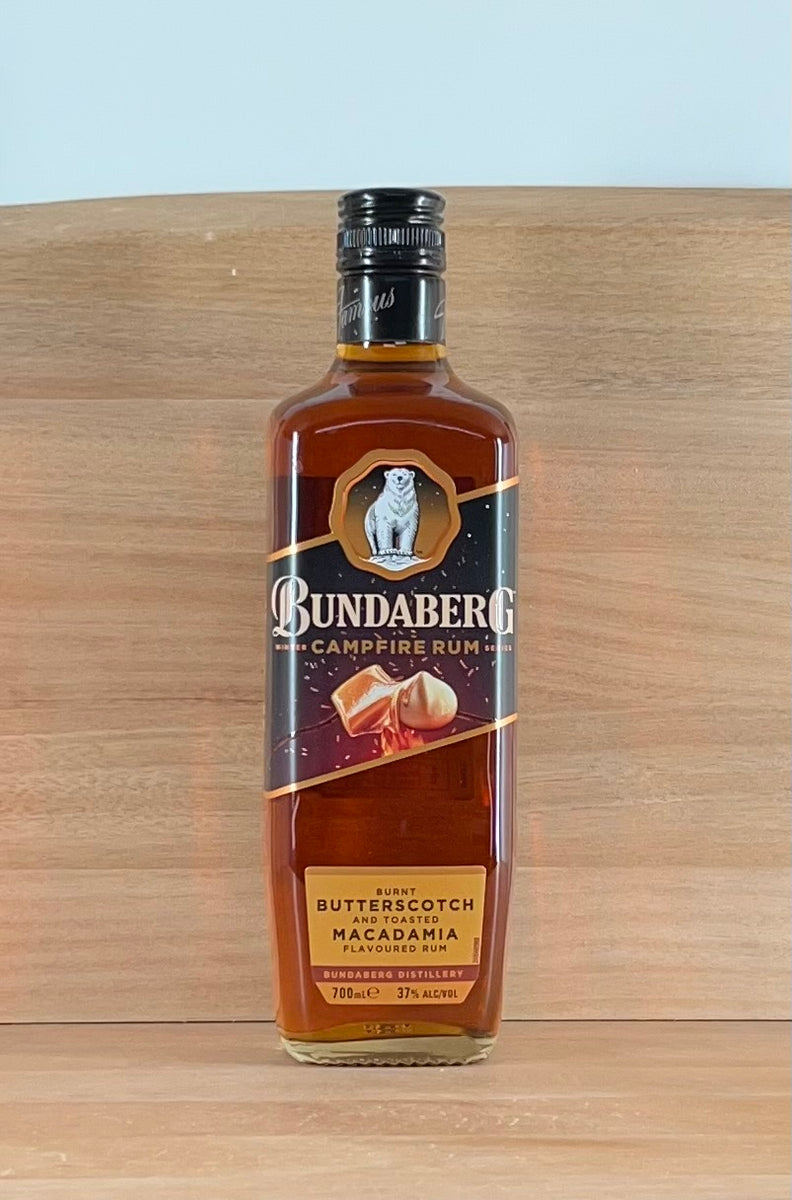 Bundaberg Campfire Rum Burnt Butterscotch and Toasted Macadamia (700 m Panda Cellars