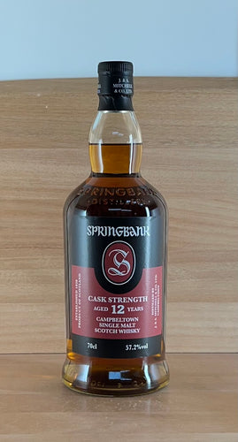 Springbank 12 yo Cask Strength Single Malt Scotch Whisky