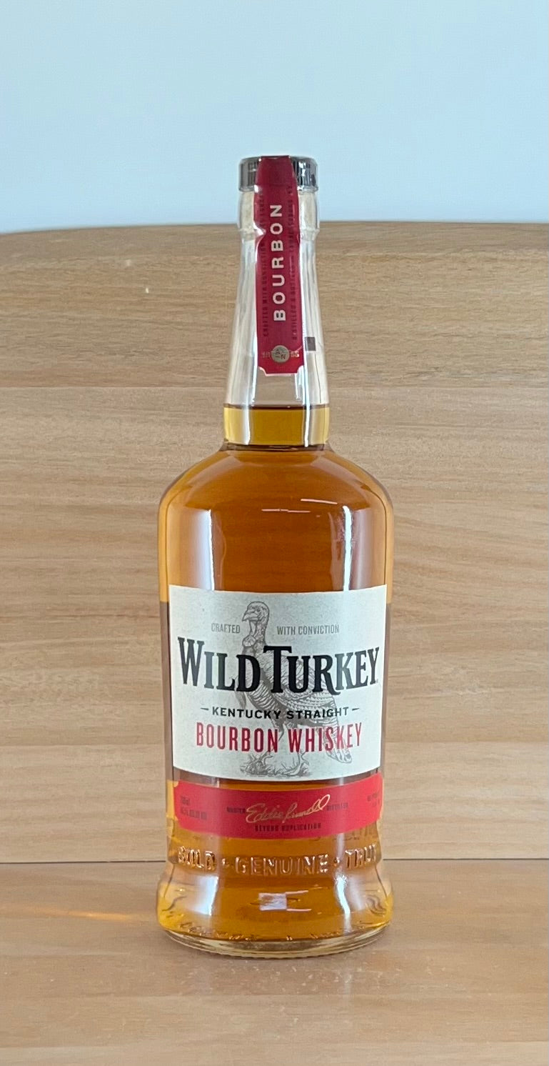 Wild Turkey 81 Proof Kentucky Straight Bourbon Whiskey (700 mL)