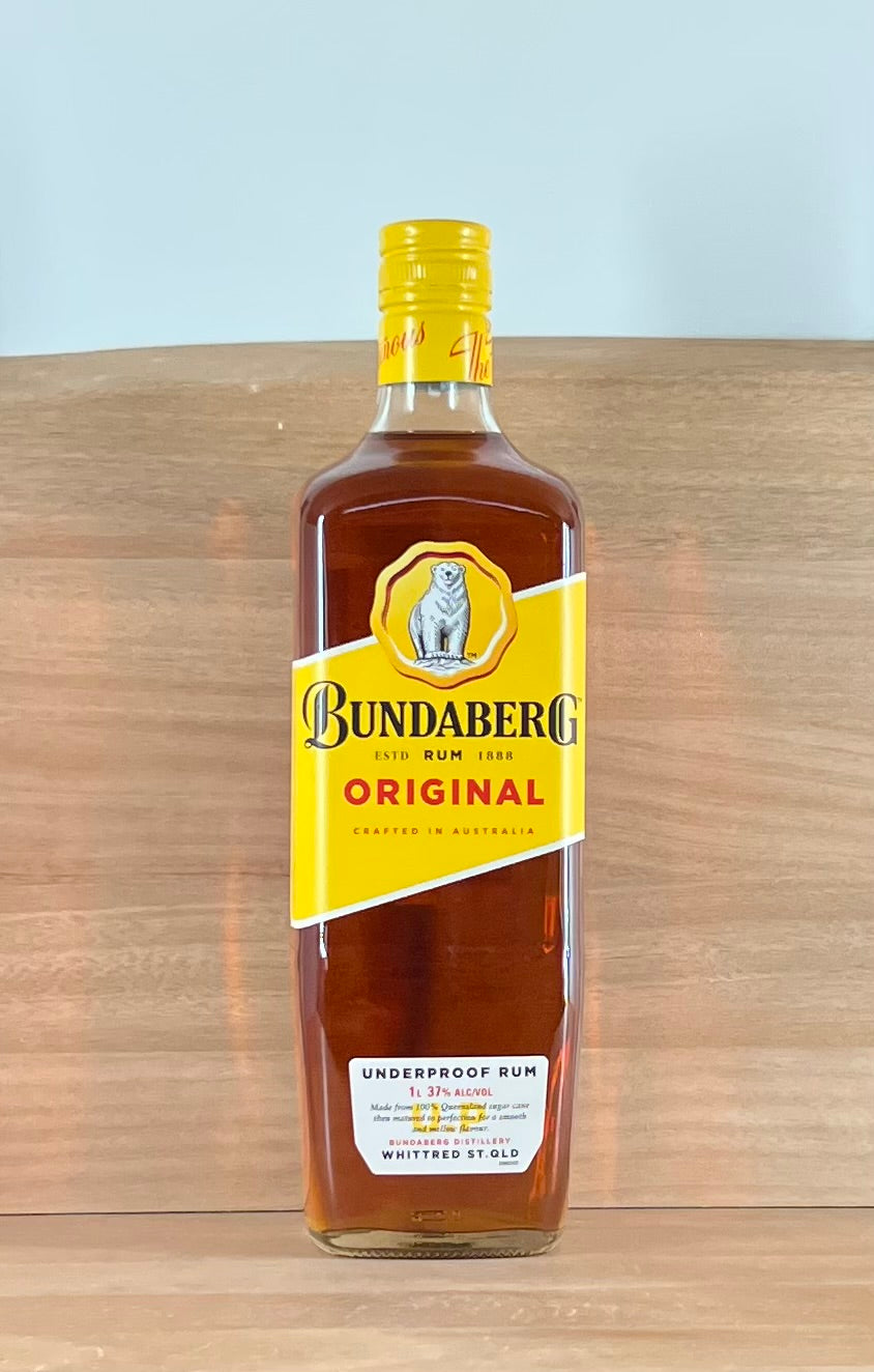 Bundaberg Underproof Rum (1000 mL) – Panda Cellars