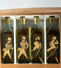 Load image into Gallery viewer, Johnnie Walker Striding Man Set 1908 to 2015 Blue Label Blended Scotch Whisky (200 mL x 4)