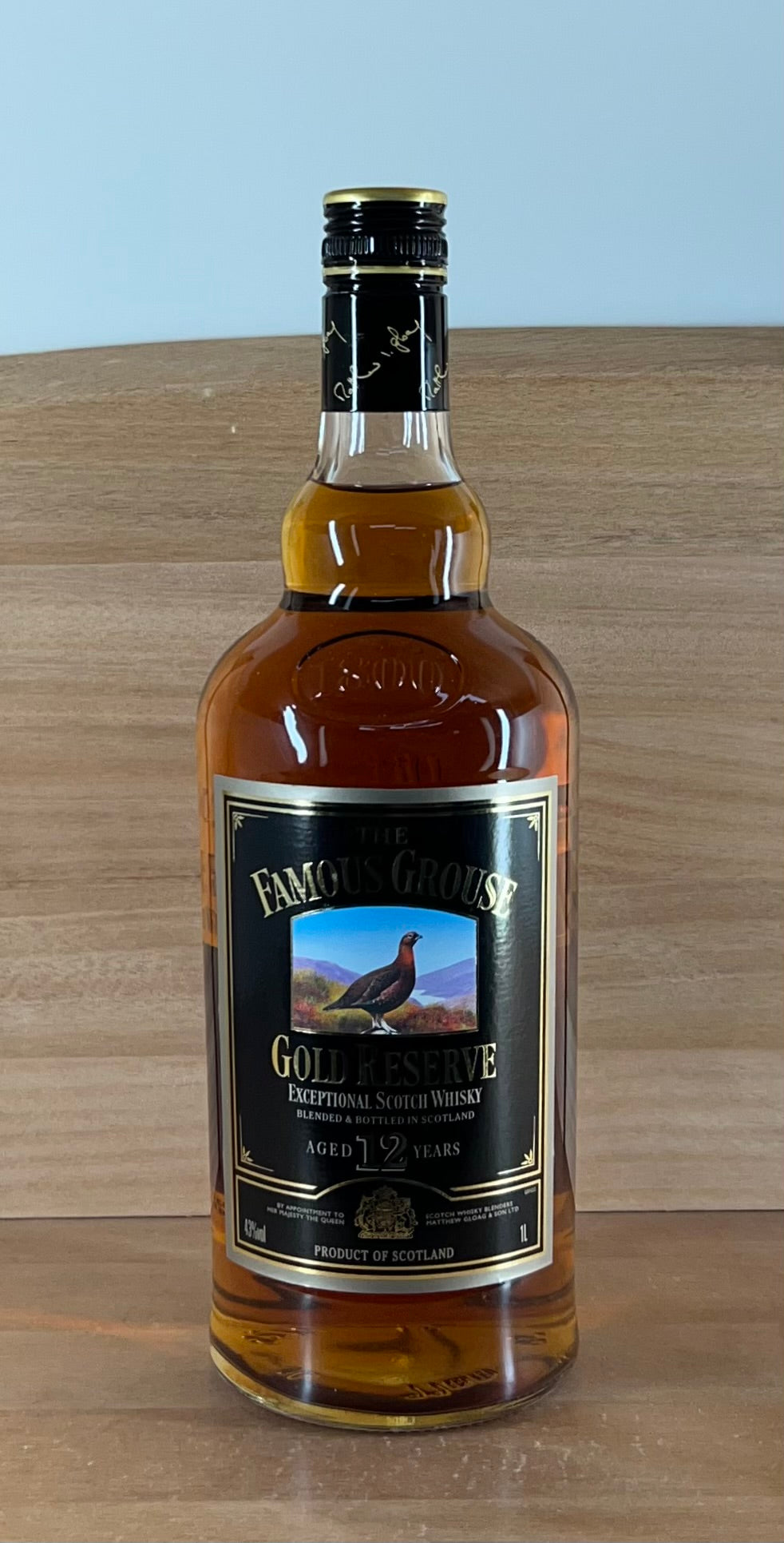 Famous Grouse 12 yo Gold Reserve Scotch Whisky (1000 mL) – Panda