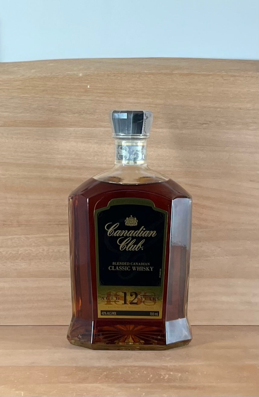 Canadian Club 12 yo Blended Whisky (Old bottling)