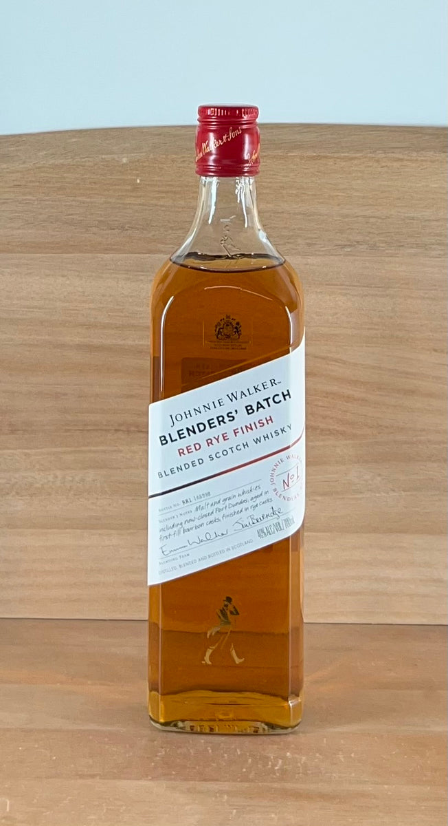 Johnnie Walker Red Rye Finish Blended Scotch Whisky (Blenders’ Batch N ...
