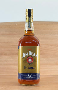 Jim Beam Bonded (old style bottling, 1000 mL, no box)
