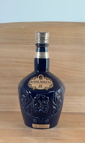 Chivas Regal Royal Salute 21 yo Sapphire Flagon Blended Scotch Whisky (Older bottling)