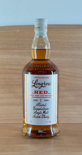 Longrow Peated Pinot Noir 7 yo Single Malt Scotch Whisky