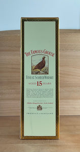 Famous Grouse 15 yo Blended Scotch Whisky (Older bottling)
