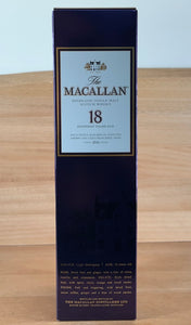Macallan 18 yo Sherry Oak Single Malt Scotch Whisky (2016 edition)