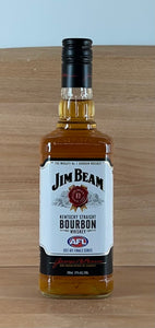 Jim Beam White Kentucky Straight Bourbon Whiskey (700 mL) (Older bottling with AFL logo - 2017 Finals series)