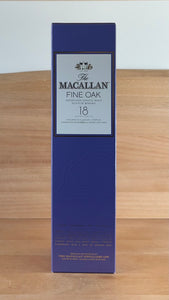 Macallan 18 yo Fine Oak Single Malt Scotch Whisky (Earlier bottling)