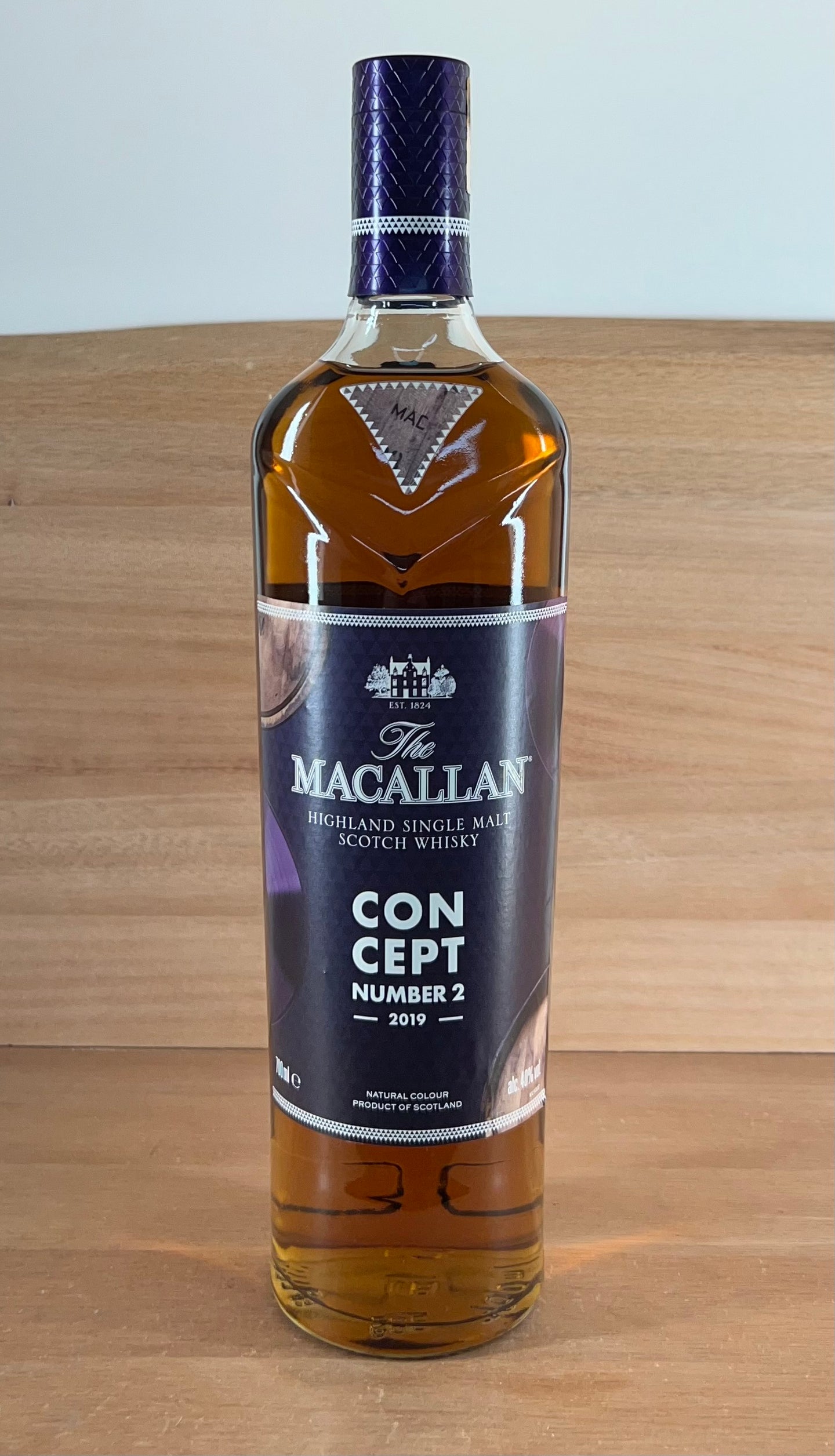 Macallan Concept Number 2 Single Malt Scotch Whisky (2019)