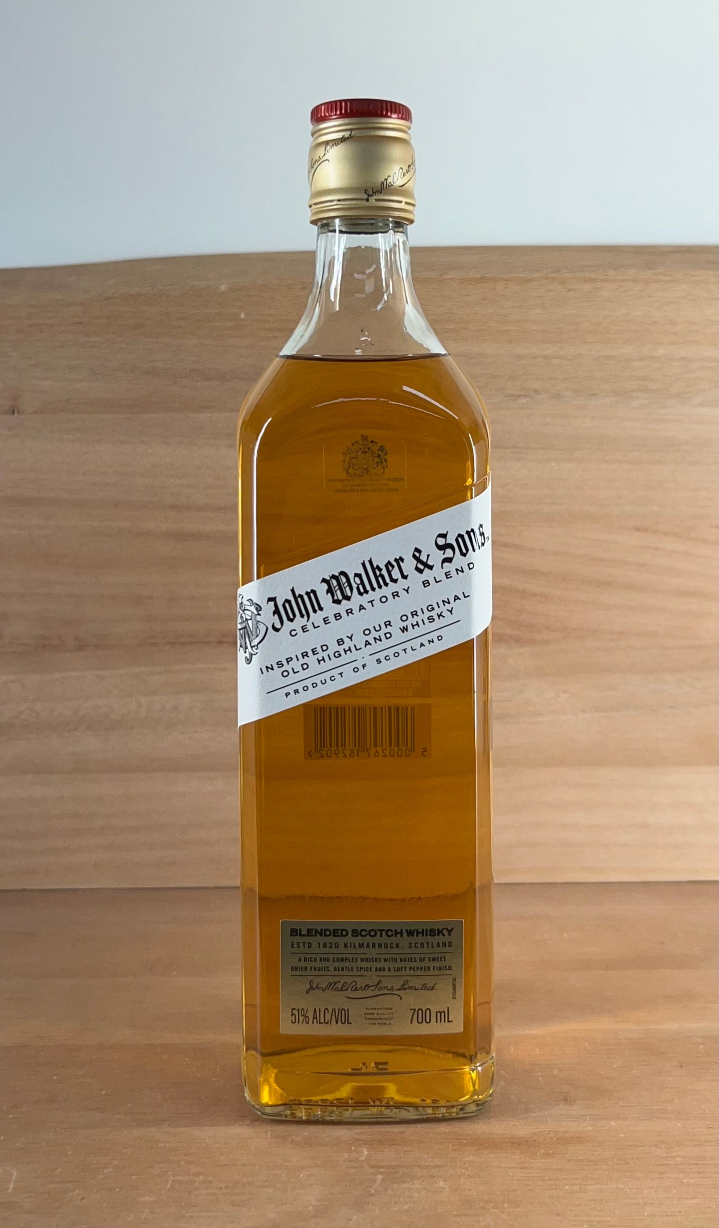 Johnnie Walker Centenary Blended Scotch Whisky (no box)