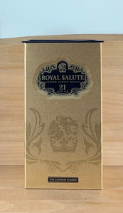 Chivas Regal Royal Salute 21 yo Sapphire Flagon Blended Scotch Whisky (Older bottling)
