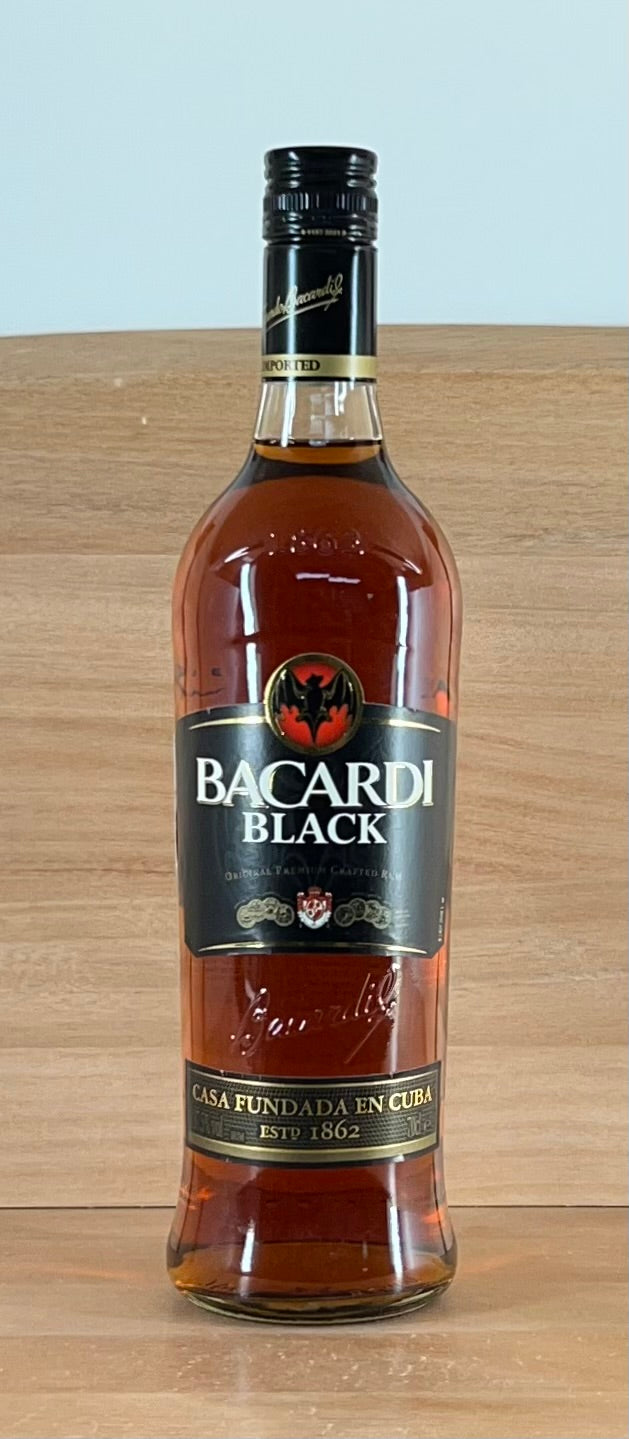 Bacardi Black Rum (Older bottling) – Panda Cellars
