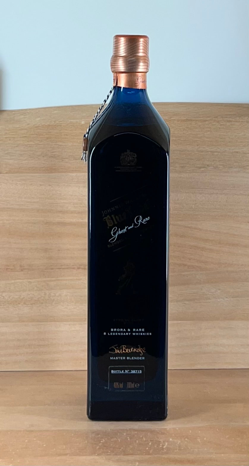 Johnnie Walker Ghost and Rare Brora Blue Label Blended Scotch Whisky