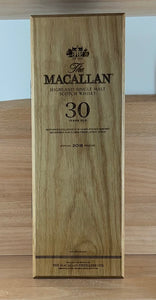 Macallan 30 yo Sherry Oak Single Malt Scotch Whisky (2018 edition)